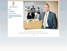Tablet Screenshot of goalfinancial.net
